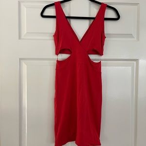Donna Mizani Cut Out Mini Dress